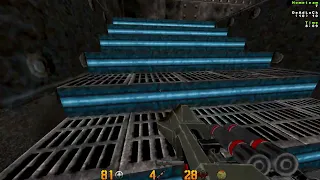 Quake II oldschool 1v1 action - [sYnth]scooby versus DaHanG  (aerowalk)