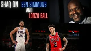 Shaq on Ben Simmons and Lonzo Ball #shorts