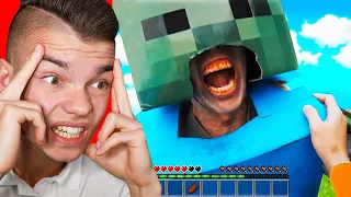 Reaguje na MINECRAFT W PRAWDZIWYM ŻYCIU!