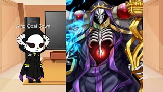 Anime and Donghua characters react to Ainz Ooal Gown [Group 1], Part 4 #overlord #不死者之王