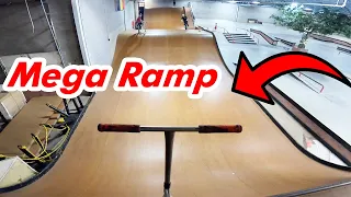 Test Riding DANGEROUS Mega Ramp On Scooter