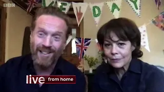 Damian Lewis and Helen McCrory on The One Show