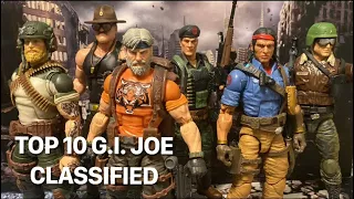 TOP 10 BEST G.I. CLASSIFIED COLLECTION ACTION FIGURES OF ALL TIME