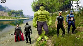 GTA V - Thor - Captain America কে গ্রেপ্তার করতে এসেছিল কারণ সে পুলিশ বাহিনীর উপর আক্রমণ করেছিল