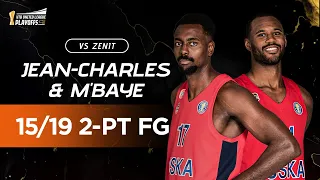 Livio Jean-Charles and Amat M’Baye: 15/19 2-pt FG vs Zenit