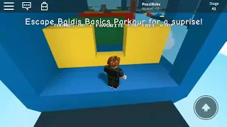 Roblox паркур балди