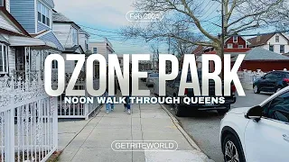 New York City Walking Tour 4K (Ozone Park) - Virtual Tour - NYC Walk