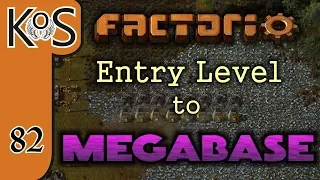Factorio: Entry Level to Megabase Ep 82: STONE OUTPOST - Tutorial Series Gameplay