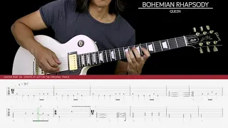 Bohemian Rhapsody Solo Guitar Cover - Queen 🎸 |Tabs|