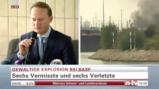 1 TOTER UND MINDENSTENS 6 VERMISSTE ! | BRAND UND EXPLOSION BASF Ludwigshafen | 17.Oktober.2016