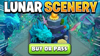New Dragon Palace Scenery - Should You Buy this Lunar Scenery? | Clash of Clans New Scenery