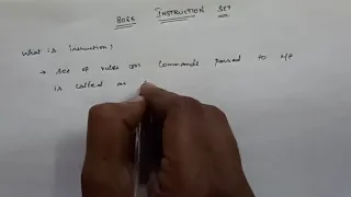 Instruction Set in 8085 Microprocessor and Its Classification || Learn Thought || S Vijay Murugan