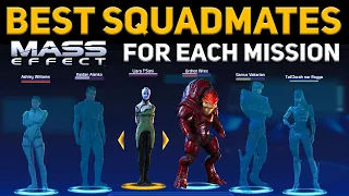 Mass Effect 1 - Best Squadmates for Each Mission (Unique Dialogue + Roleplaying)
