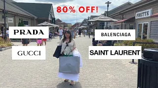 Woodbury Common Outlet Shopping & Haul: Balenciaga, Prada, Gucci, etc