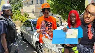 Likkle Vybz Have Gun ? Police Take Vybz Kartel Son Into Custody / Mavkerel Vs Kizzy Makeup Artist