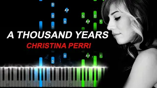 Christina Perri - A Thousand Years Piano Tutorial