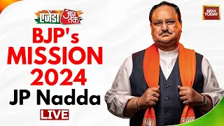 JP Nadda LIVE: JP Nadda On BJP's 2024 Mission | Agenda Aajtak 2023 Live | India Today LIVE