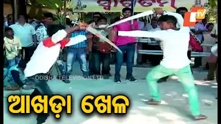 ‘AkhadaKhela’ grab eyeballs during Durga Puja in Balasore