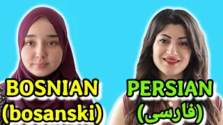 Similarities Between Bosnian and Persian