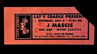 J Mascis Solo - Live at Cat's Cradle, Carrboro, NC, 7/6/2002