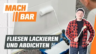 Fliesen lackieren und abdichten | OBI