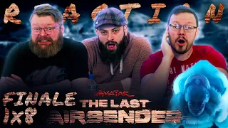 Avatar The Last Airbender (NETFLIX) 1x8 FINALE REACTION!! "Legends"