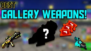Best Gallery Weapons 2024! Best Gallery Weapons to buy with Coupons! | Pixel Gun 3D