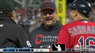 Ejection 091 - James Hoye Ejects Terry Francona After Invoking Two-Runners, One-Base Rule at Third