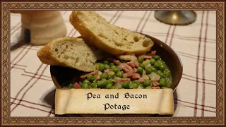 How to Cook - Pea and Bacon Pottage | 1 Minute Medieval Recipes #Shorts