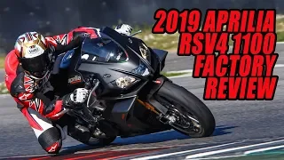 2019 Aprilia RSV4 1100 Factory Video Review