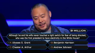 Chef David Chang Wins A Million Dollars For Charity! - Who Wants To Be A Millionaire