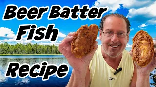 Delicious Beer Battered Fish | Quick and Simple Recipe #cooking #fishing