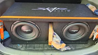 Demo of my Subaru's sound system and Update!