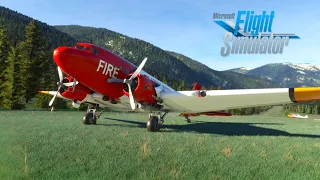 Backcountry Rescue Operations in the DC-3 | MSFS Ultra Graphics Full Flight | 7800X3D  4080