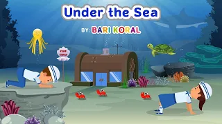 Under the Sea: Kids Yoga Music Adventure. Do the "crab", dance with dolphins, chomp with the sharks!