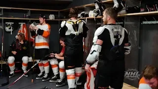 Behind The Glass: Flyers Locker Room