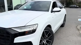 Audi Q8 Glacier White