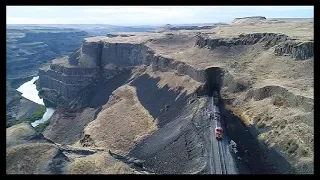 Scenic Palouse River Canyon LONG Train Pace 10/1/2018