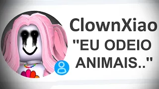 A YOUTUBER DE ROBLOX QUE ODEIA ANIMAIS..