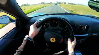 Ferrari 360 Modena F1 2003#POV #GoPro Driving Around