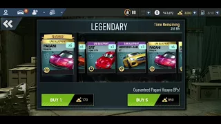 Nfs No limits ( Spending 3000 gold on Legendary Crates. WTF happened
