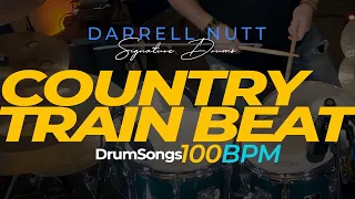 DRUMSONGS | Country Train Beat | 100bpm