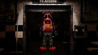 Five Nights at Chuck E  Cheese's  Rebooted costume stoping the gate from closing