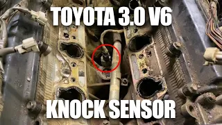 Knock Sensor Replacement How To - Toyota 4Runner Pickup 3.0 3VZE Intake Manifold Removal