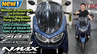 2024 Yamaha NMAX 155 ABS Version Light Blue Napaka Ganda Ng Bagong Kulay na ito Very Attractive