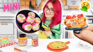 Zrobiłam MINI TORT ale mi NIE WYSZŁO 🎂😂 DIY NIESPODZIANKI Miniverse Diner seria 2