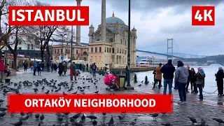 Beating Heart Of Bosphorus In Istanbul 2023 18 March Walking Tour|4k UHD 60fps