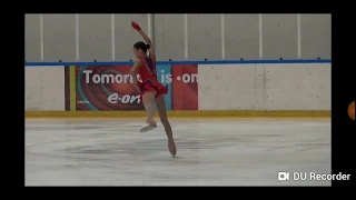 Halloween Cup 2018 - Junior Ladies Kahlen FS