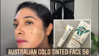 GRWM using the Australian Gold Botanical Tinted Face spf 50