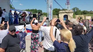 Серега вещает из Херсона!День флага России